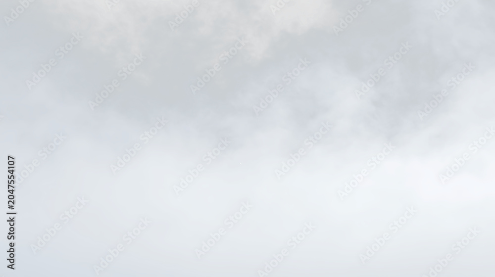 Obraz premium Cloudy sky with white clouds in a gray background at an outdoor location during a day in the daytime hours, PNG with a light overlay