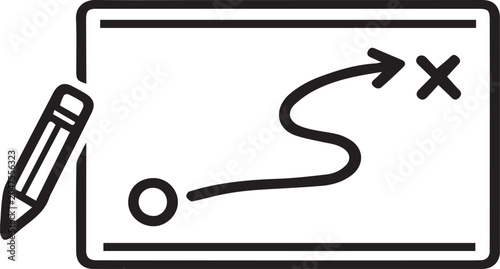 Strategy Board Illustration
