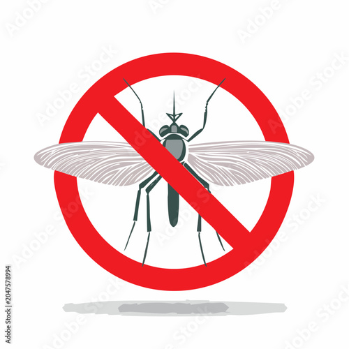 No Mosquitoes Sign
