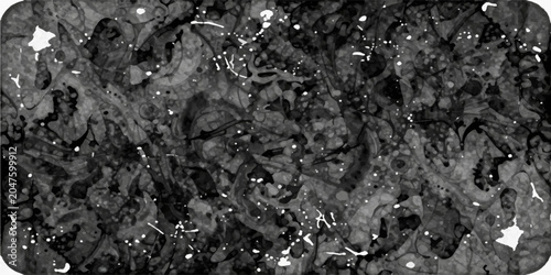 Foto Water drops on glass window with textured grunge stone and concrete gray macro b