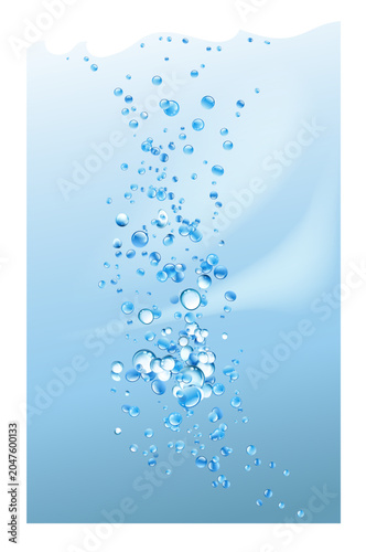 diving bubbles
