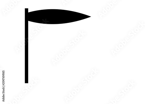 Directional arrow, navigation icon, black silhouette, vector sign, pointing right