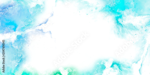 blue watercolor fram summer cold  winter love blue grunge watercolor background scratch splash white effect on the color affect modern pattern creative design high-resolution wallpape