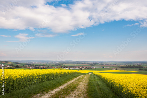 village of ritzing in Burgenland, Austria