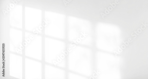 Photography Transparent png window light shadow overlay effect isolated on white background