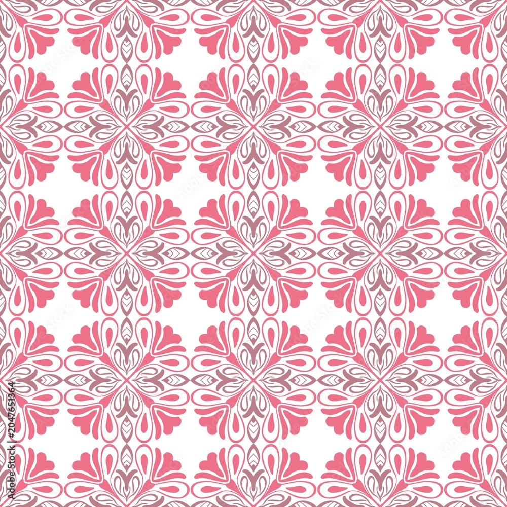 Fototapeta premium seamless floral pattern and wallpaper 