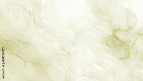 Konstfotografi Beautiful beige abstract marble texture with soft green undertones and elegant w