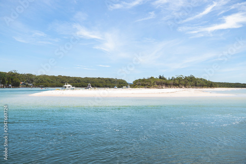 Fotografie Beach of Jervis Bay, New South Wales, Australia