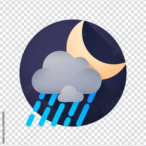 Drizzle Rain Weather Forecast Light Drop Icon Set