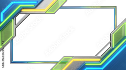 Modern football broadcast frame designed for thumbnails, banners and sports content layouts.