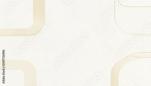 Elegant Thin Line Geometric Terrazzo Pattern