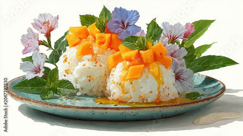 Flat Professional Food Illustration