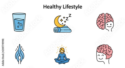 Healthy lifestyle choices for well-being.