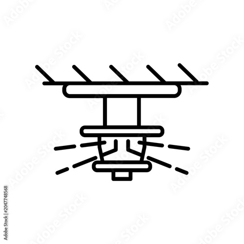 Water sprinkler icon