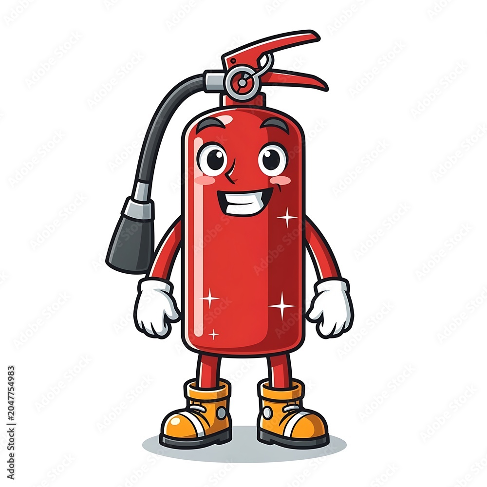 Naklejka premium Cute cartoon nurse character with medical bag and stethoscope.