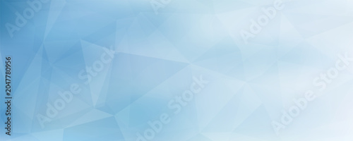 Cuadro en lienzo Abstract Delaunay Voronoi trianglify color diagram background illustration