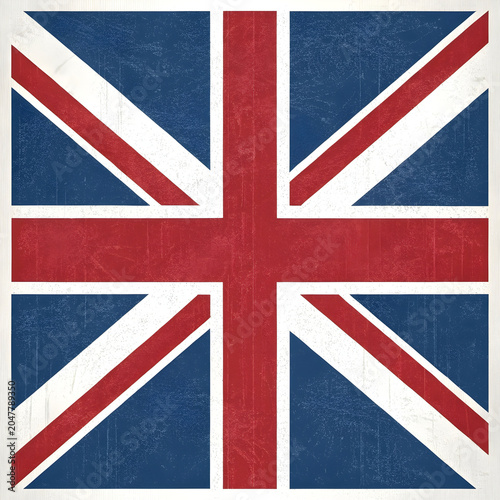 illustration of UK flag