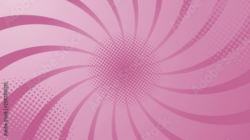Halftone pop art comic background horizontal