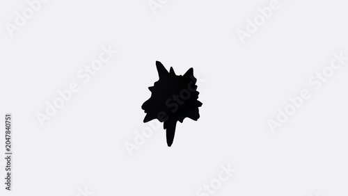 kinetic ferrofluid magnetic sculpture 3d