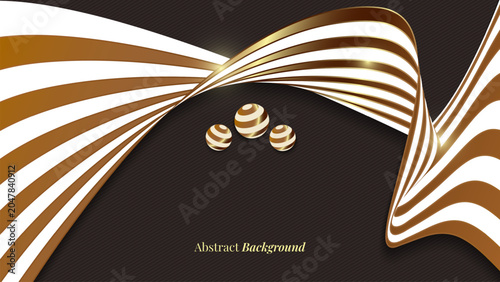 abstract white and gold background design