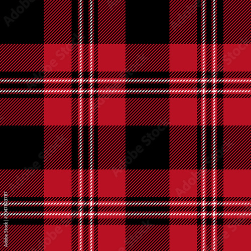 Fotografia plaid tartan seamless repeat pattern
