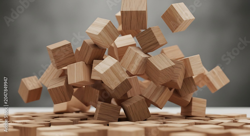 wooden toy blocks