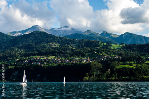 Interlaken sailboats