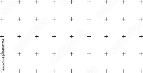 Foto Seamless cross grid pattern background with minimal geometric alignment marks