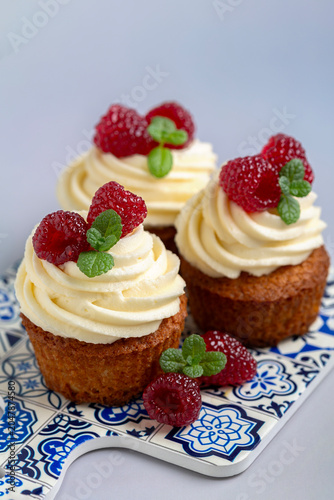 Raspberry Muffin Treats.