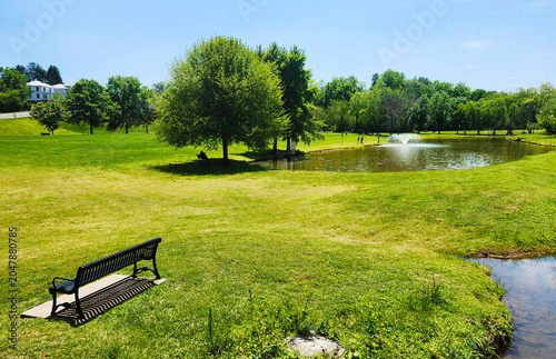 Yowell Meadow Park in Culpeper, Virginia, USA	