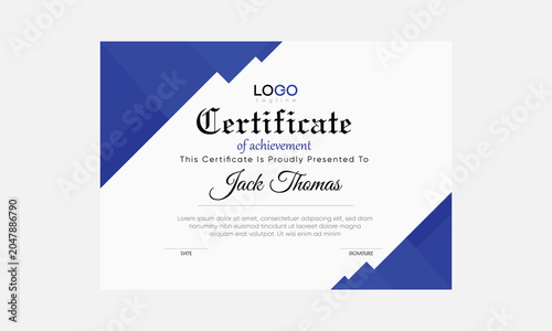 editable certificate vector, colorful religious certificate, simple certificate