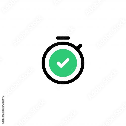 vector clock icon