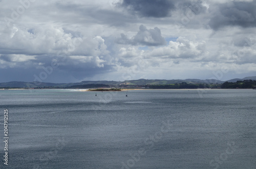 Scenic View of of Santander Bay, Cantabria, Spain