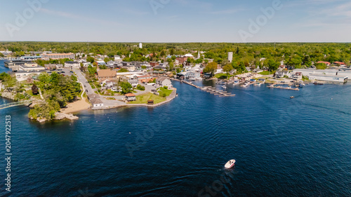 Bild auf Leinwand Alexandria Bay, 
Alexandria Bay NY, 
Thousand Islands, 
Boldt Castle, 
St Lawren