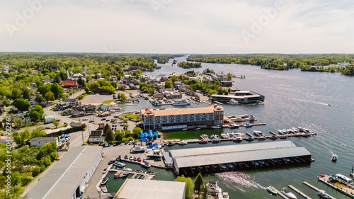 Bild auf Leinwand Alexandria Bay, 
Alexandria Bay NY, 
Thousand Islands, 
Boldt Castle, 
St Lawren