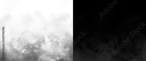 Atmospheric smoke and fog texture overlays, ethereal white mist on black and white backgrounds, cinematic vapor and steam clouds for photo editing