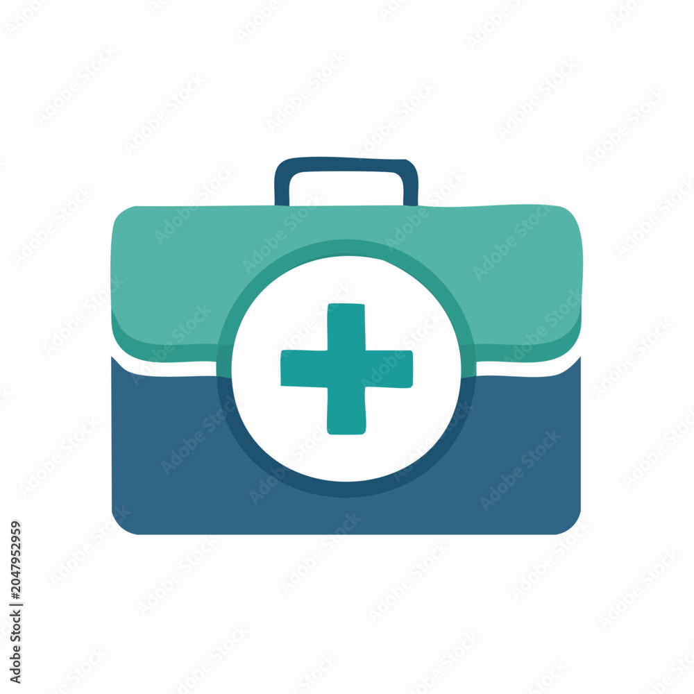 Fototapeta premium First Aid Kit Icon