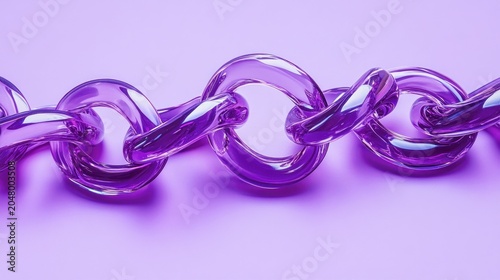 Translucent,?purple?chain?links?on?a?lilac?background