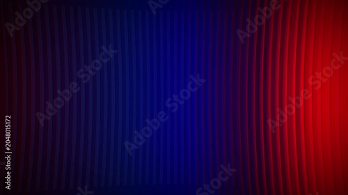 Red and blue scanning light bar abstract technology background loop