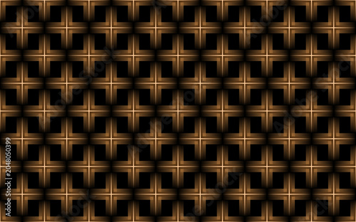 Golden cross pattern background luxury geometric grid, digital illustration of seamless glowing plus sign texture for corporate branding and elegant website header graphic design