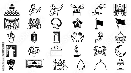 Muharram religious icons