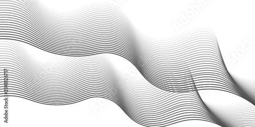 Fotografía Premium background design with white line pattern (texture) in luxury pastel colour