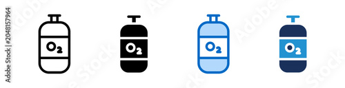 Oxygen Icon Collection With Multiple Styles
