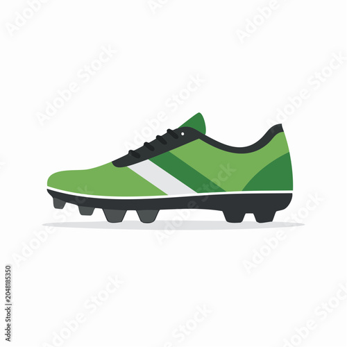 サッカースパイクのベクターイラスト