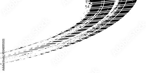 Foto Tire track