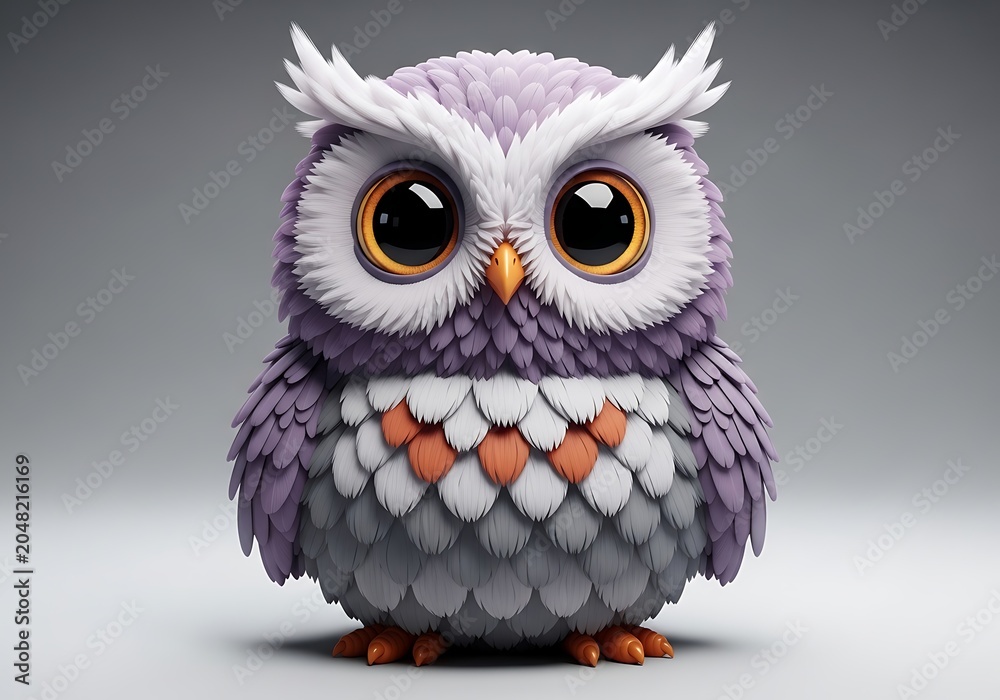 Fototapeta premium Colorful eye icon with geometric lens effect