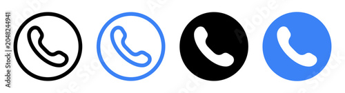 Icon Phone Featuring various visual styles of lines, blue lines, and glyphs, this professional icon collection is ideal for websites, mobile apps, SaaS platforms, UI kits, dashboards, software interfa