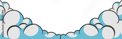 Comic Cloud Footer 