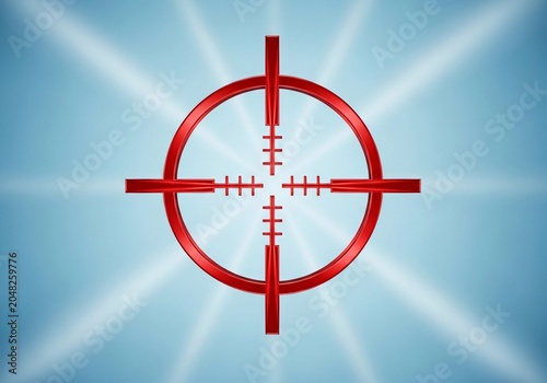 Red Dot Focus: Luminescent Lines Converge