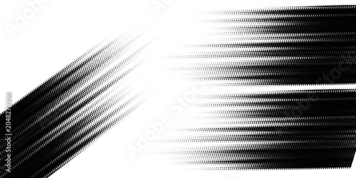 Foto Abstract halftone wave dots background